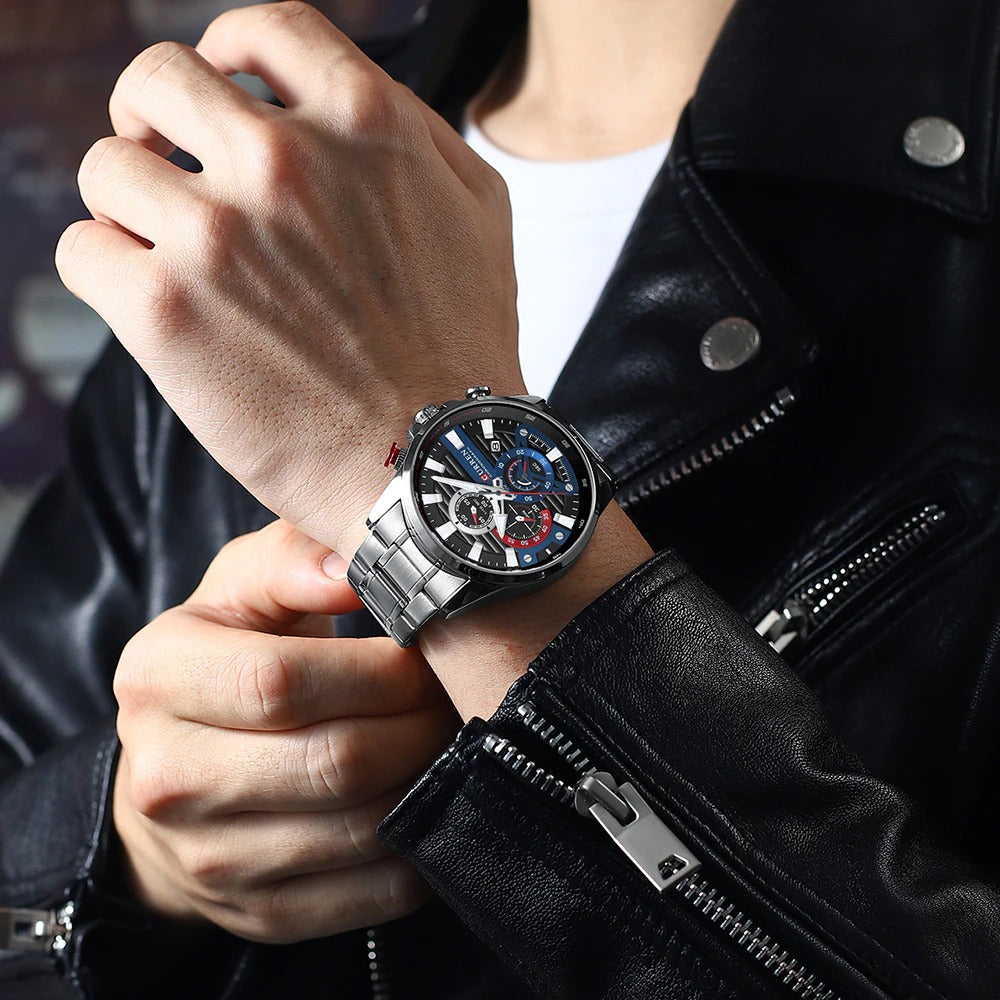 Reloj Original Curren 8395 Plateado envio gratis, pagas al recibir en todo el pais