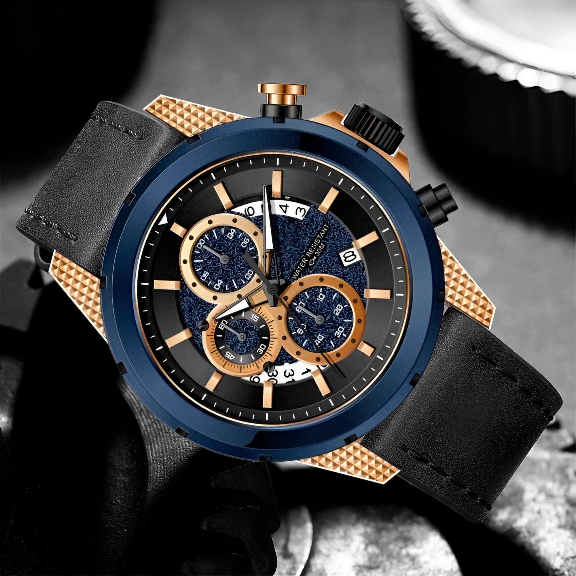 Reloj G-force H3844g Cronografo Funciona