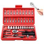 Juego herramientas 46pcs Ratchet estuche ENVIO GRATIS