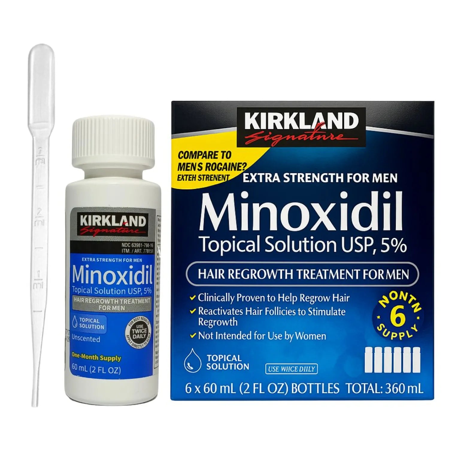 OFERTA CAJA DE MINOXIDIL KIRKLAND X6 envió gratis pago contra entrega en todo Colombia dr19/6