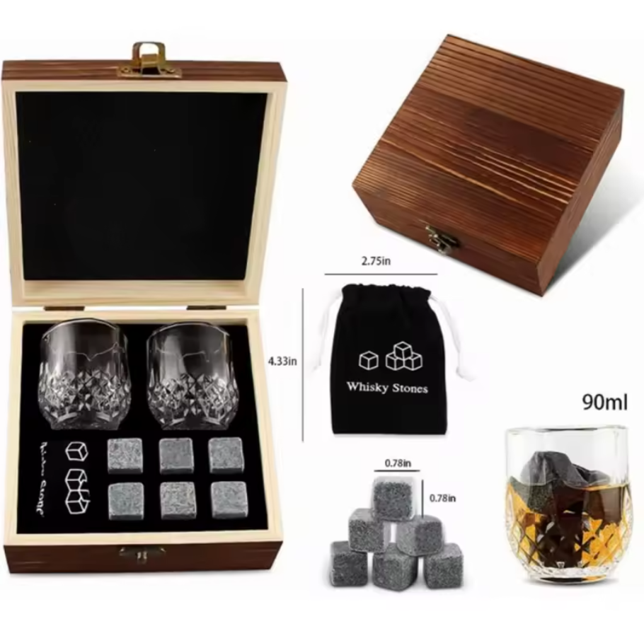 SET PARA SERVIR TRAGOS ELEGANTE 🥂WHISKY envio gratis y pagas al recibir en todo el pais
