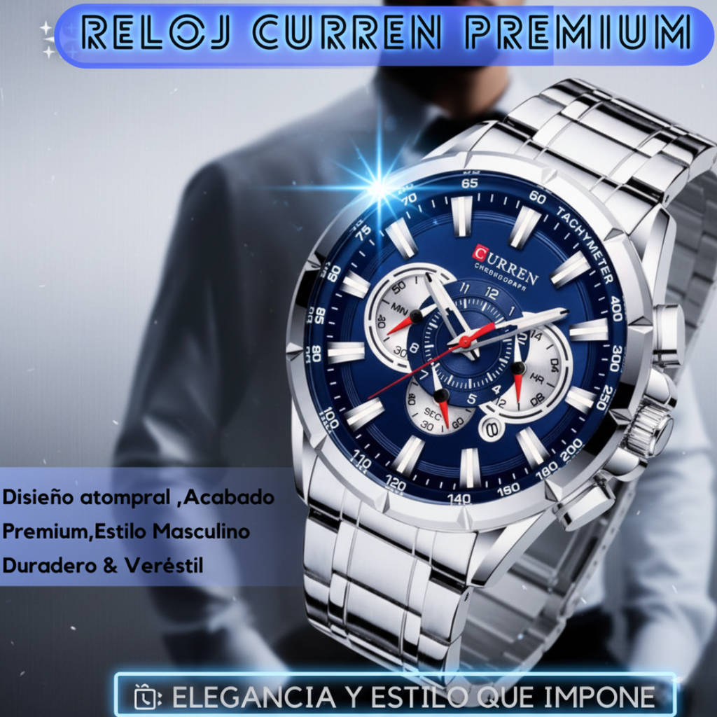 RELOJ CURREN DE LUJO DEPORTIVO - ENVÍO GRATIS