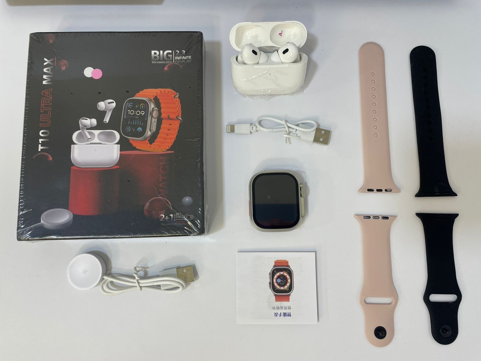 COMBO Q10 RELOJ + AUDÍFONOS - ENVÍO GRATIS