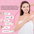 OFERTA AFEITADORA DAMA 2 EN 1 envió  gratis pago contra entrega en todo el país dr 25/ 6