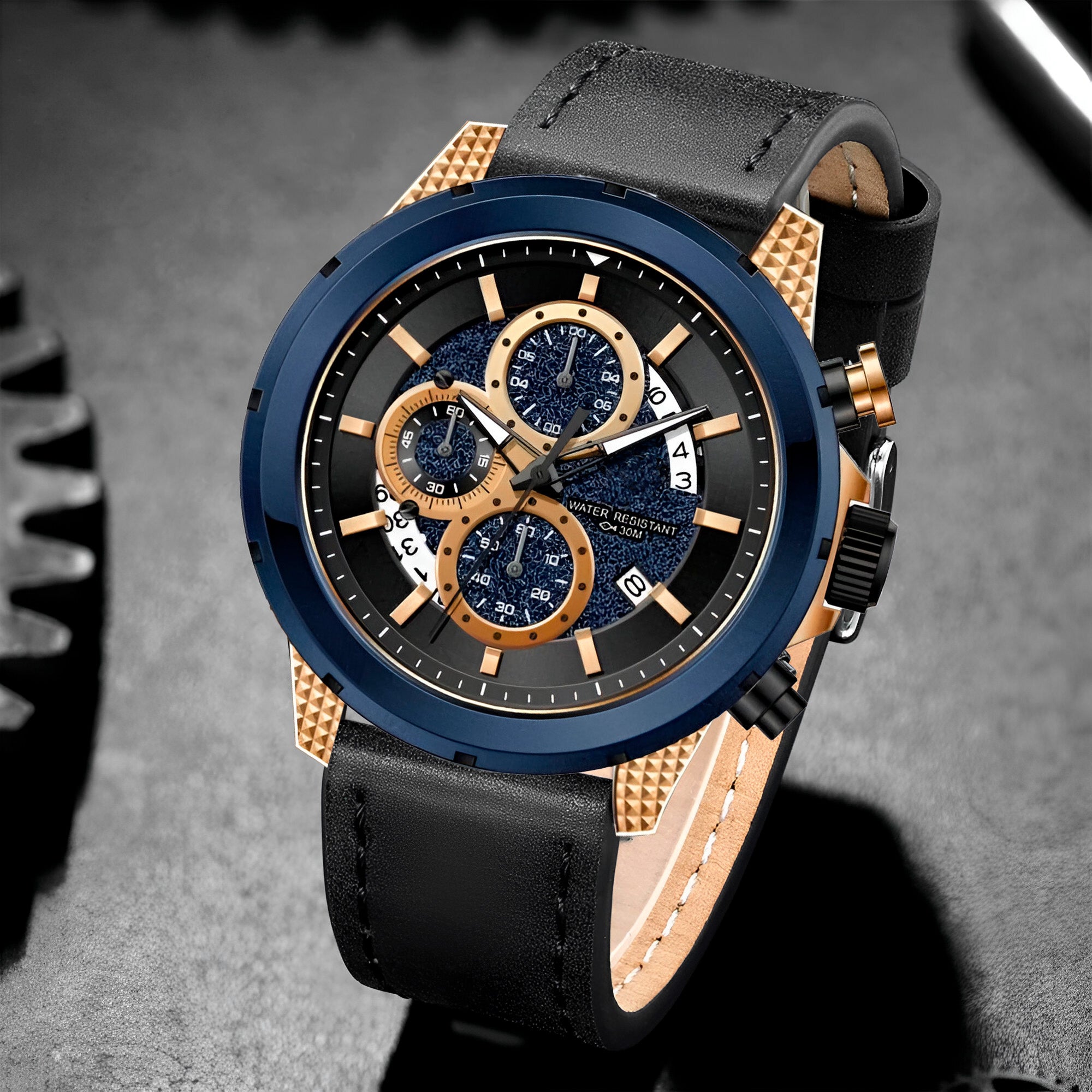 Reloj G-force H3844g Cronografo Funciona