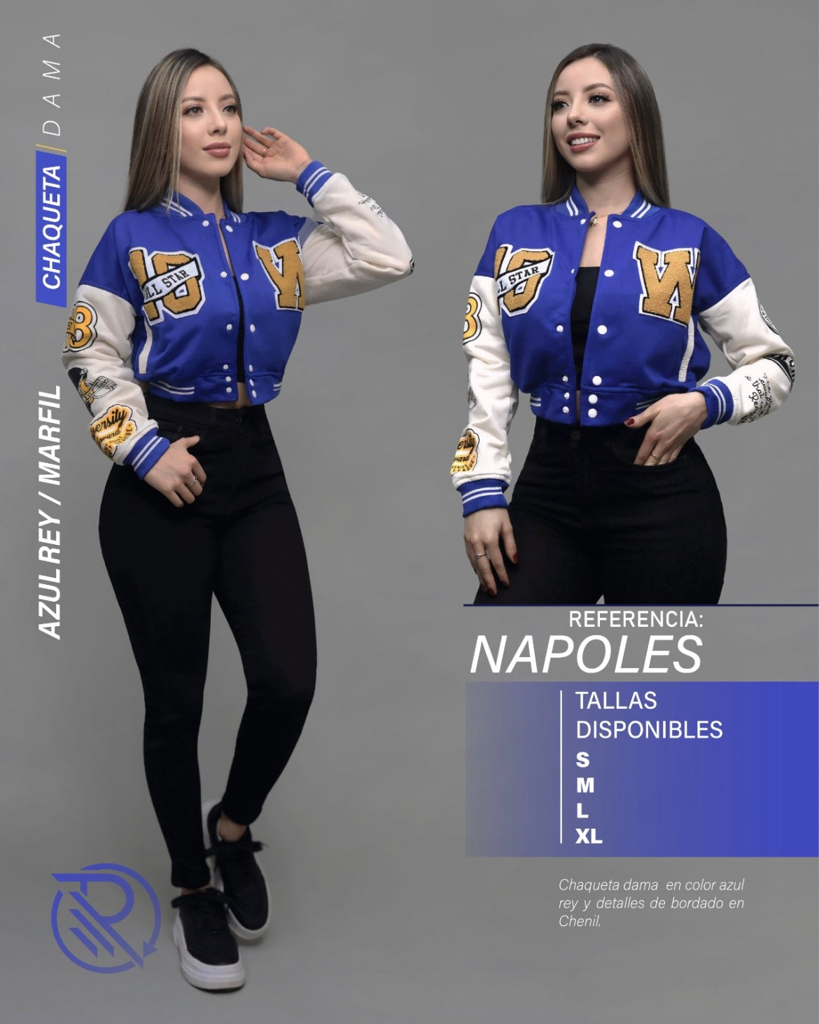 R86 Chaqueta beisbolera para dama ENVIO GRATIS dr8/4