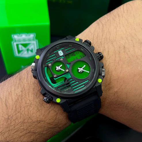 RELOJ KAIROS ORIGINAL DEL ATLETICO NACIONAL ENVIO GRATIS  en todo el pais