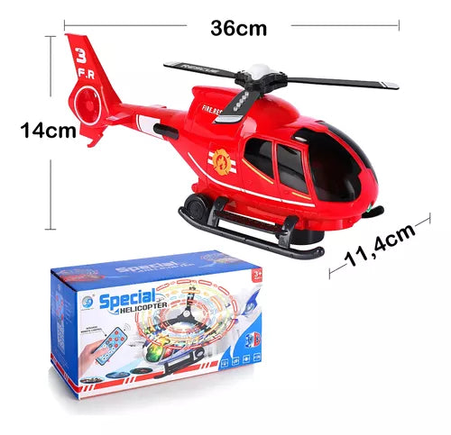 Helicóptero Rescate Electrónico Juguete envió gratis