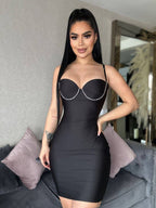 Vestido Silueta Copa Brillante LUPITA - Talla Única - ENVÍO GRATIS