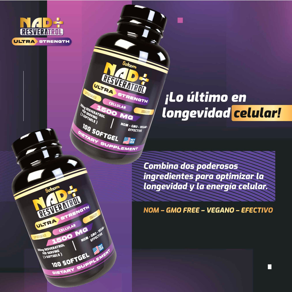 X3 NAD RESVERATROL ORIGINAL ENVIO GRATIS ms 12/4