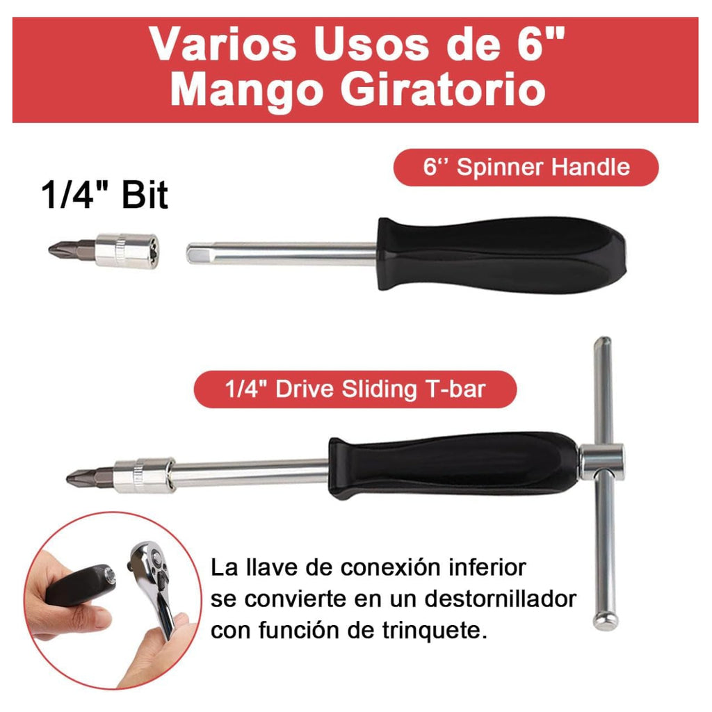 Juego herramientas 46pcs Ratchet estuche ENVIO GRATIS