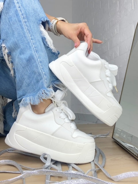 TENIS MADRID BLANCO ENVIO GRATIS