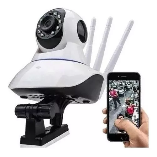 CAMARA IP ROBOTICA 3 ANTENAS envió gratis