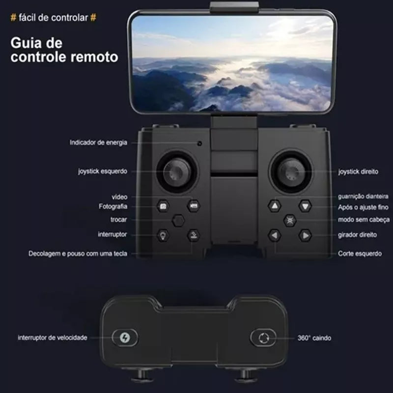 Xt8 Mini Drone Camara luces LED pago contra entrega y envió gratis