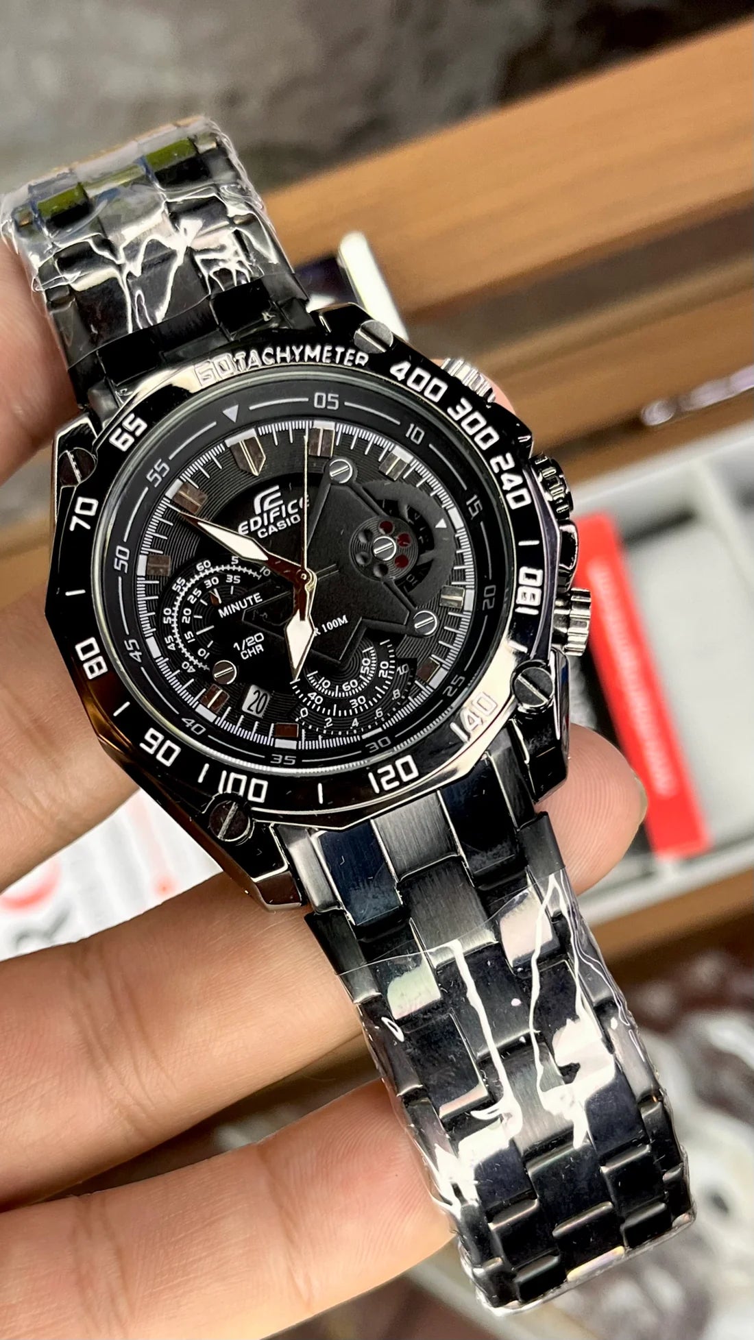 RELOJ CASIO EDIFICE 550D FUNCIONAL HOMBR