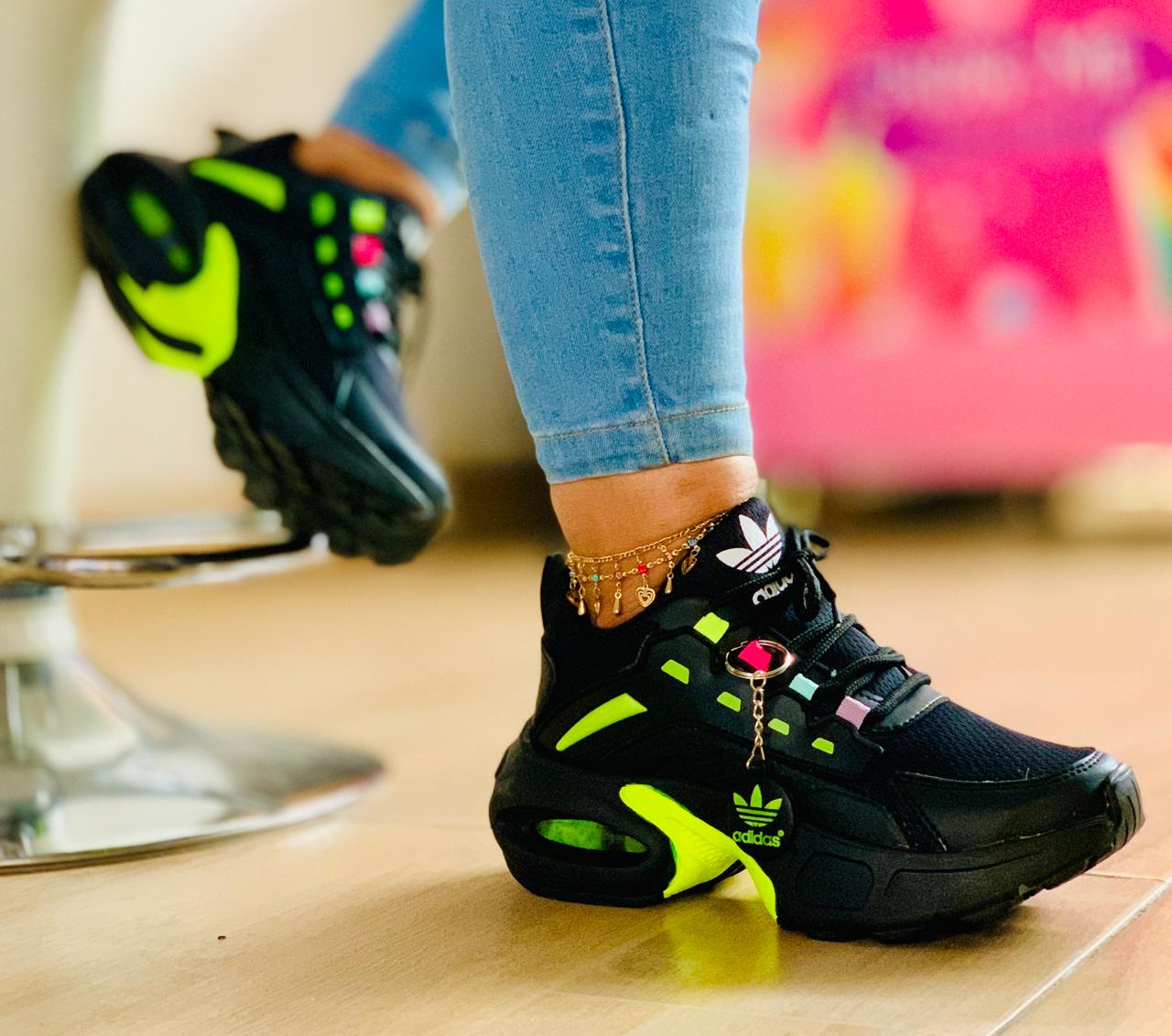 Tenis Adidas Dama Plataforma Valvula