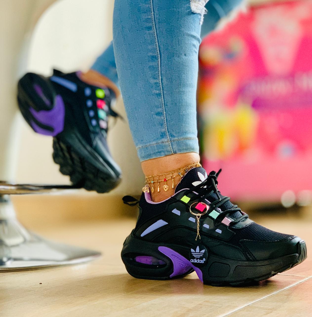 Tenis Adidas Dama Plataforma Valvula