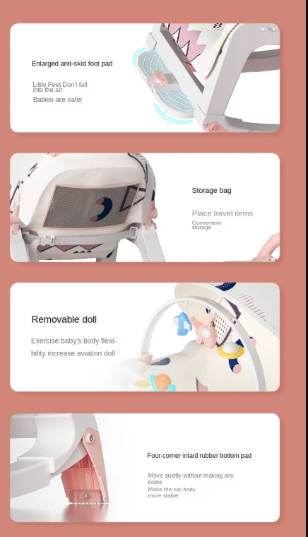 SILLA MECEDORA BEBES 5 EN 1 PREMIUM envió gratis,