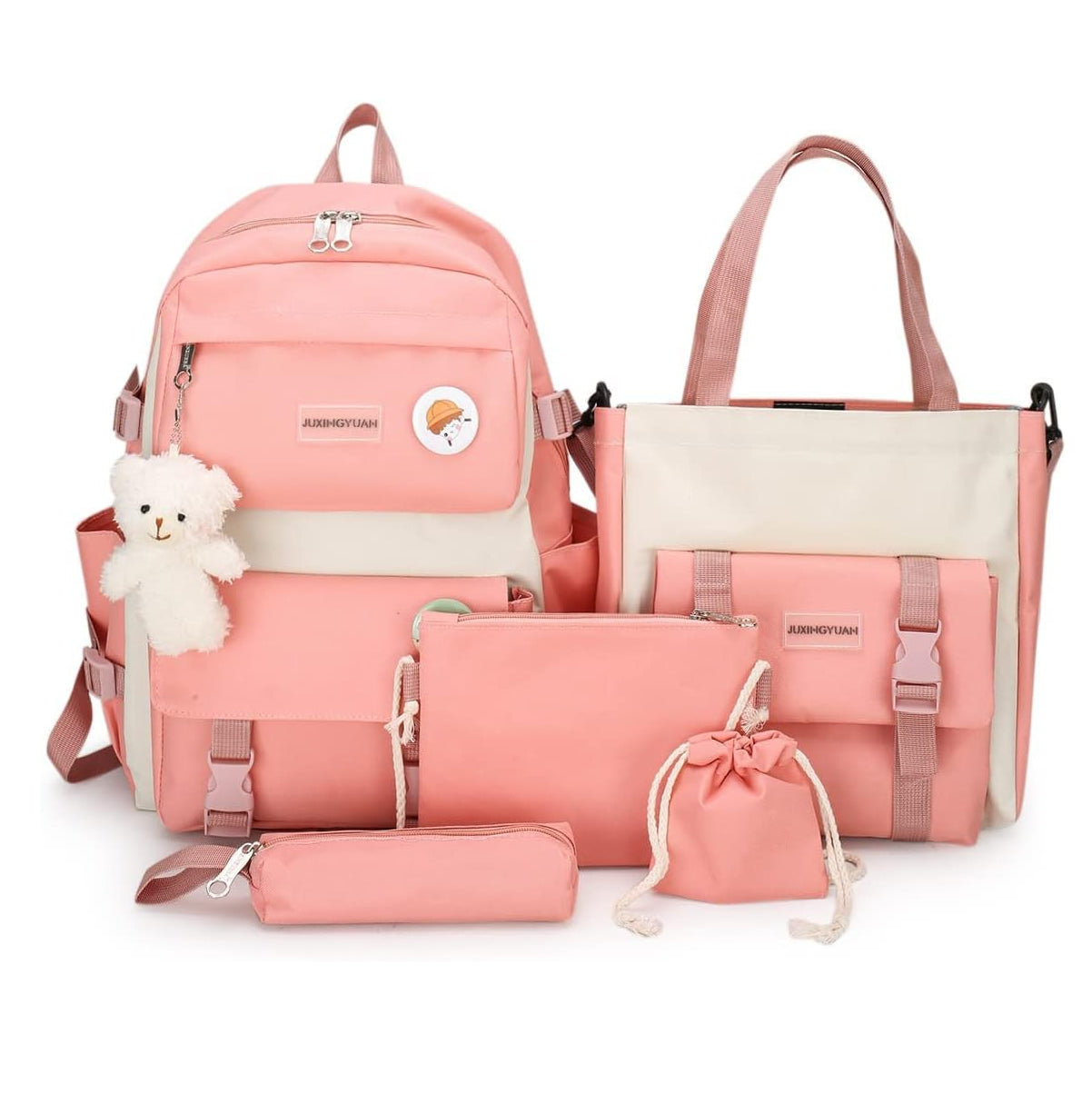 Maleta Coreana Kawaii 5 en 1 Escolar  envió gratis