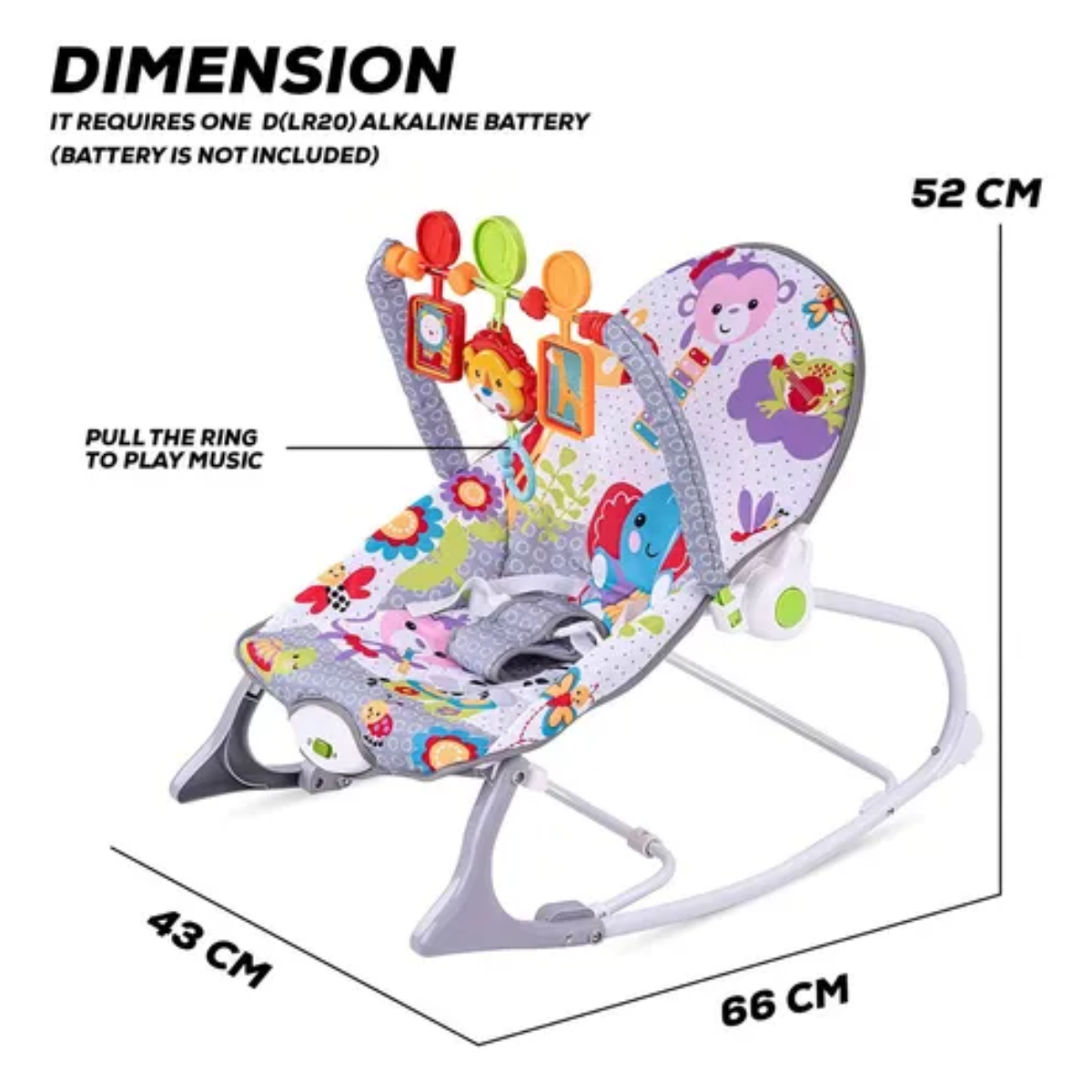 Silla Mecedora Vibradora Musical envió gratis